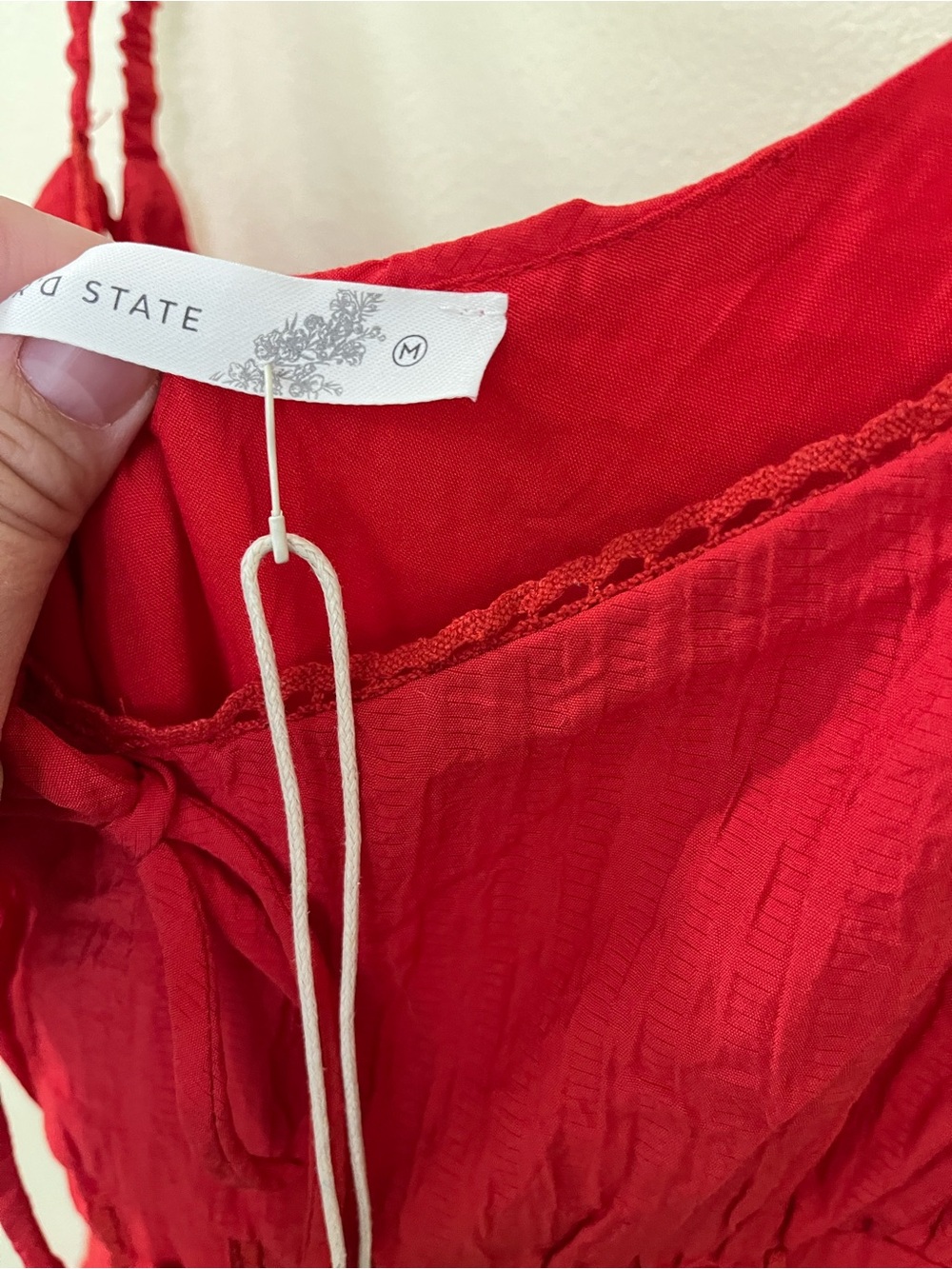 NEW Altar’d State Red Maxi Dress Size Medium and Large Available NWT - Picture 5 of 7